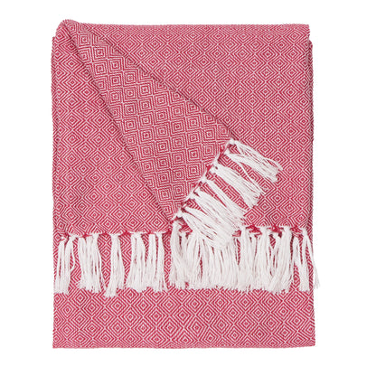 Furn Dessa Outdoor Throw - Fuchsia
