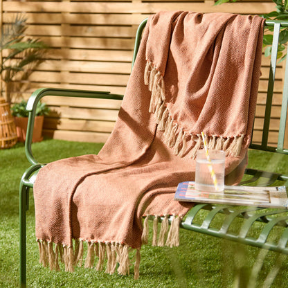 Furn Dessa Outdoor Throw - Terracotta