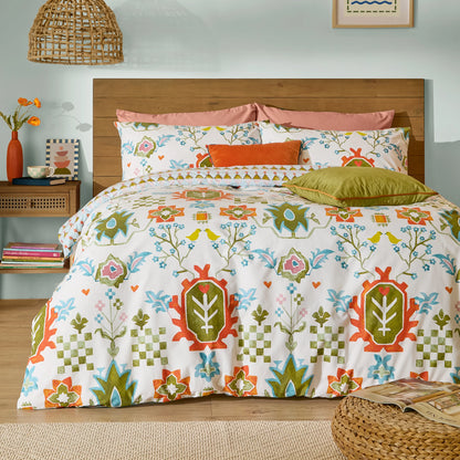 Furn Dilara Duvet Cover Set - Blue