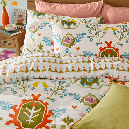 Furn Dilara Duvet Cover Set - Blue