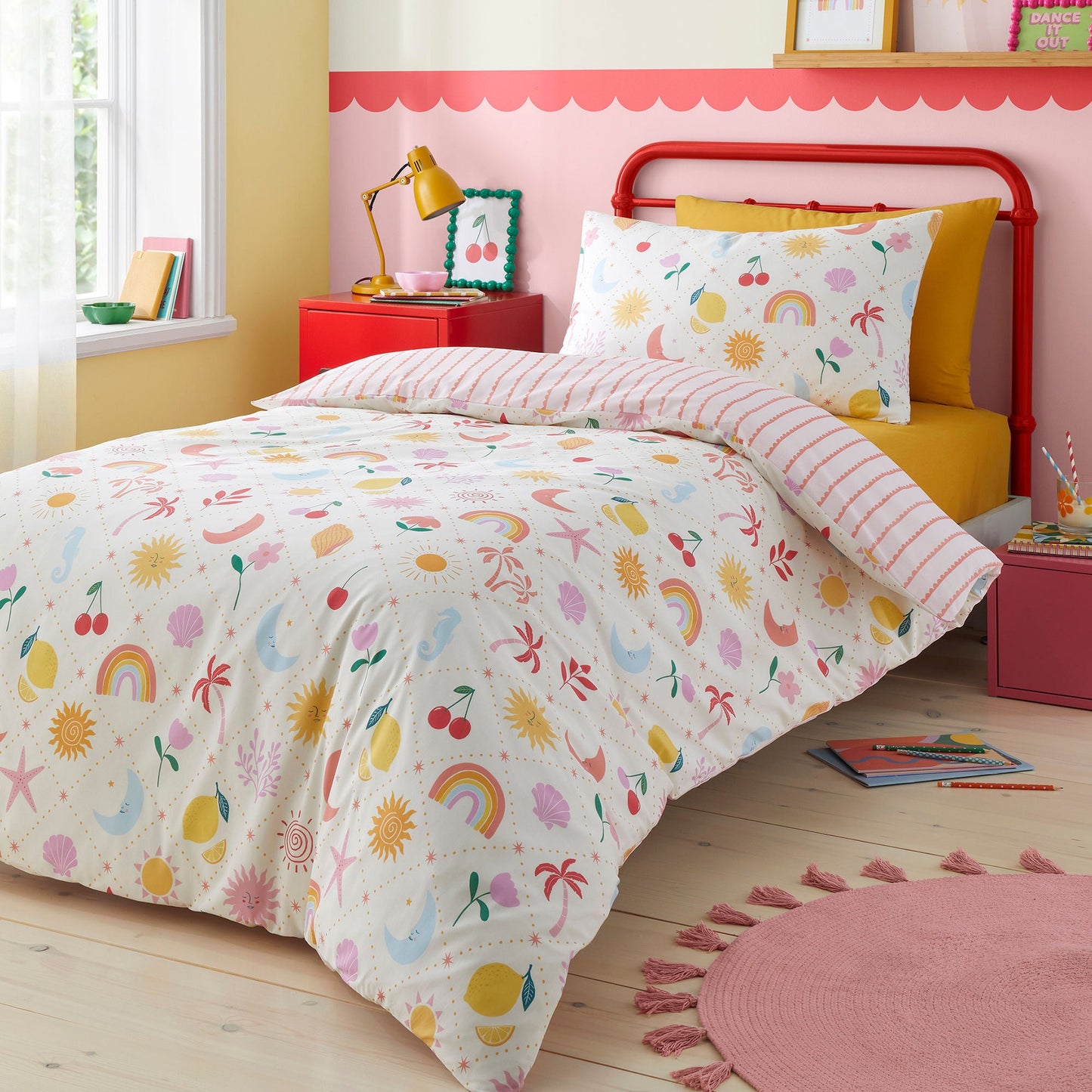 Dreamscape Duvet Cover Set in Multi - Duvet Cover Set - Bedlam