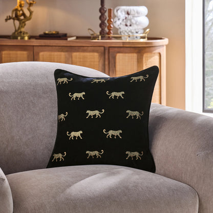 Clarke & Clarke Duma Cushion - Noir