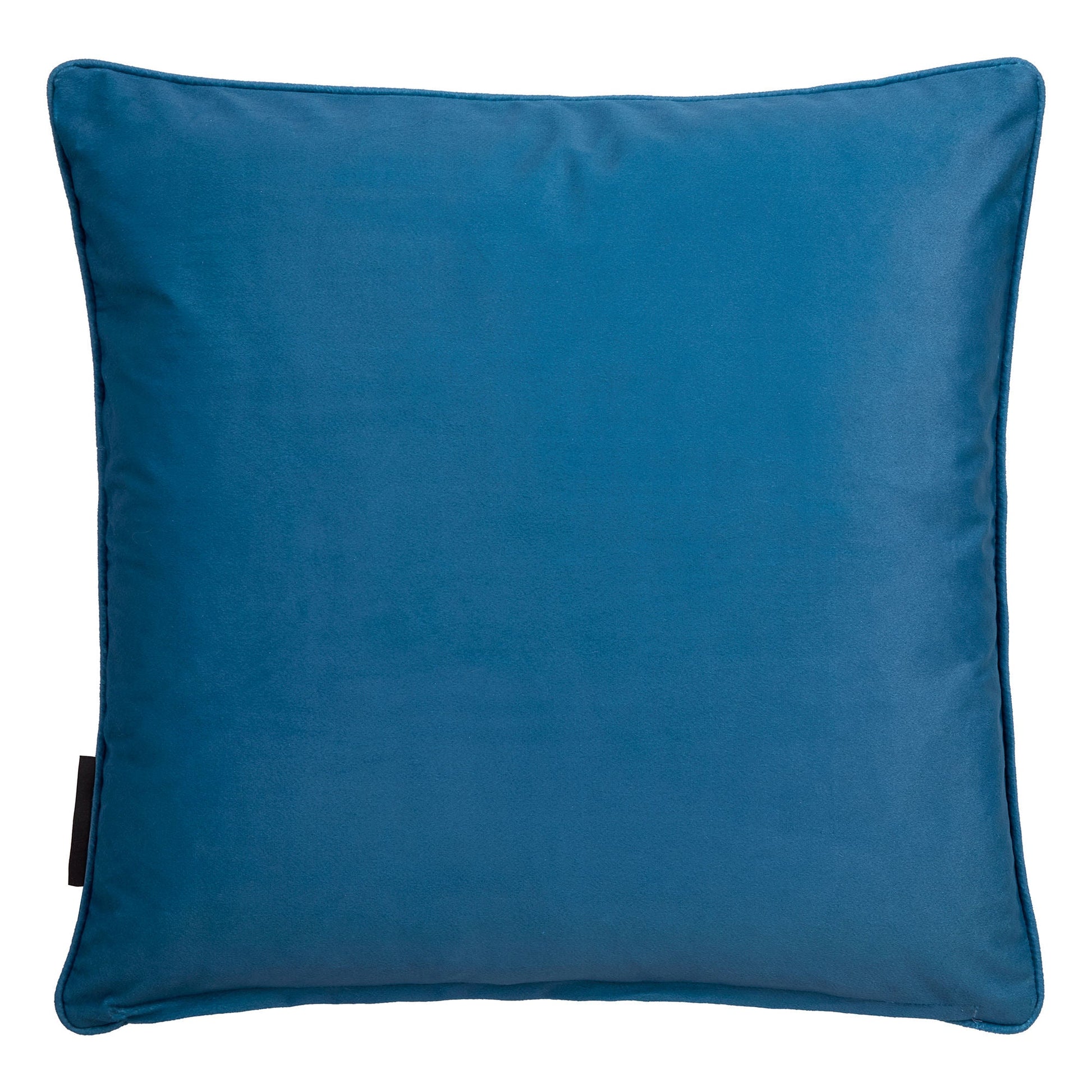 Diva Embroidery Cushion in Teal 43 x 43cm - Cushion - Laurence Llewelyn-Bowen