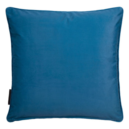 Diva Embroidery Cushion in Teal 43 x 43cm - Cushion - Laurence Llewelyn-Bowen