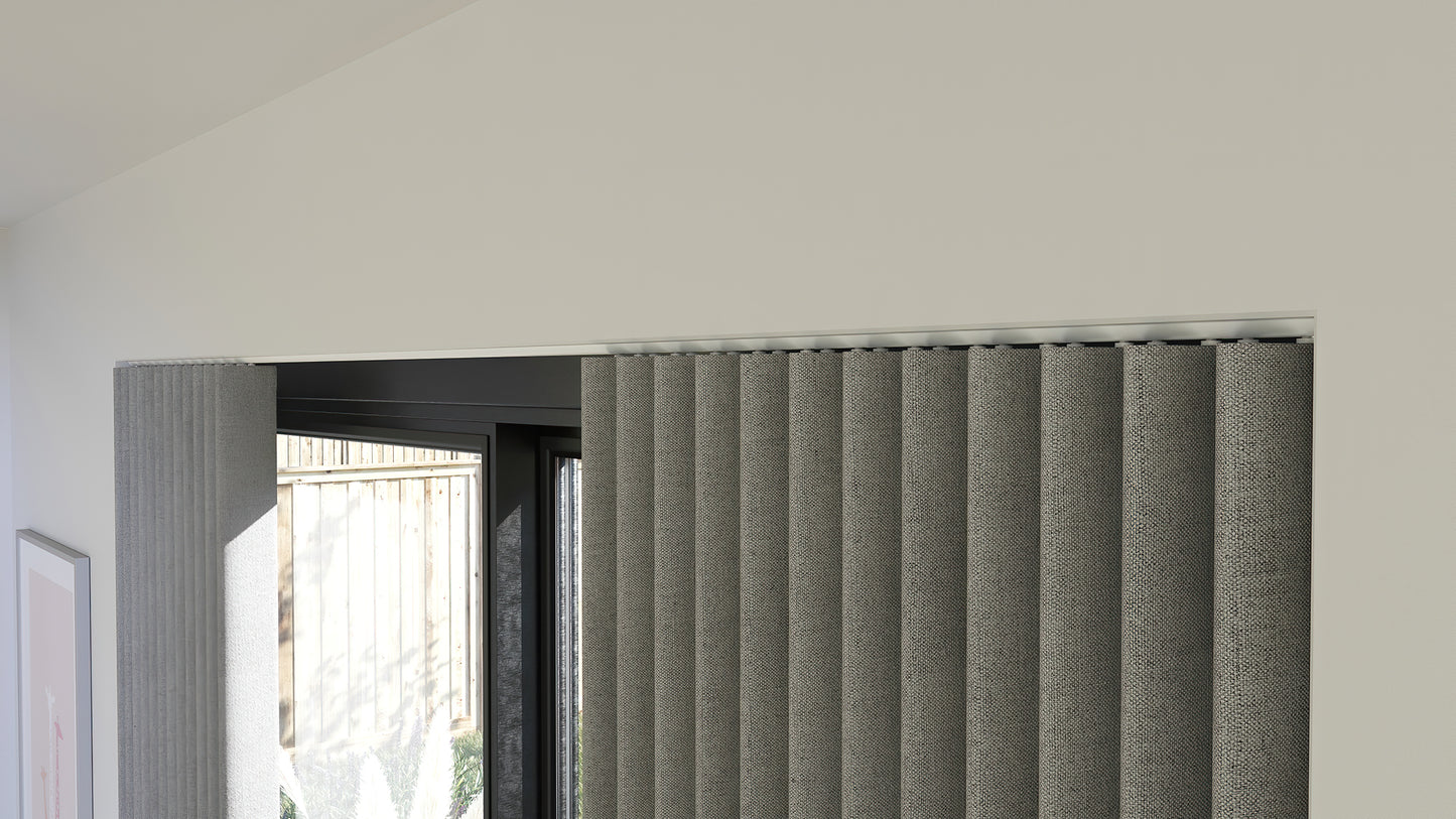 Speedy Discrete Metal Curtain Track (Top Fix)