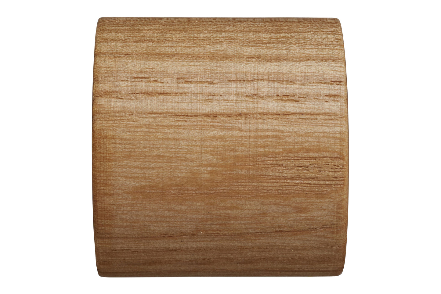 Hallis Eden 35mm End Cap Wooden Curtain Pole Finial - Natural Ash