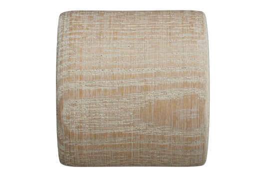 Hallis Eden 35mm End Cap Wooden Curtain Pole Finial - Oatmeal
