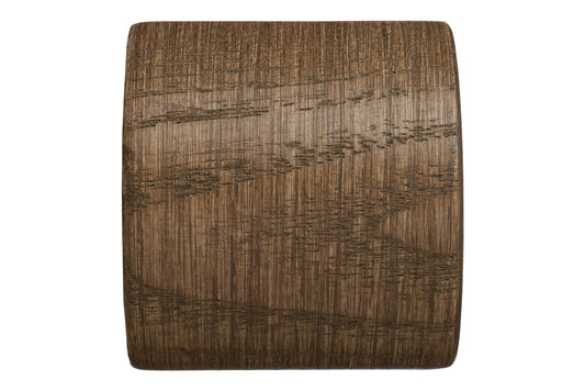 Hallis Eden 35mm End Cap Wooden Curtain Pole Finial - Sisal