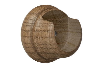 Hallis Eden 35mm Wooden Curtain Pole Recess Bracket - Sisal