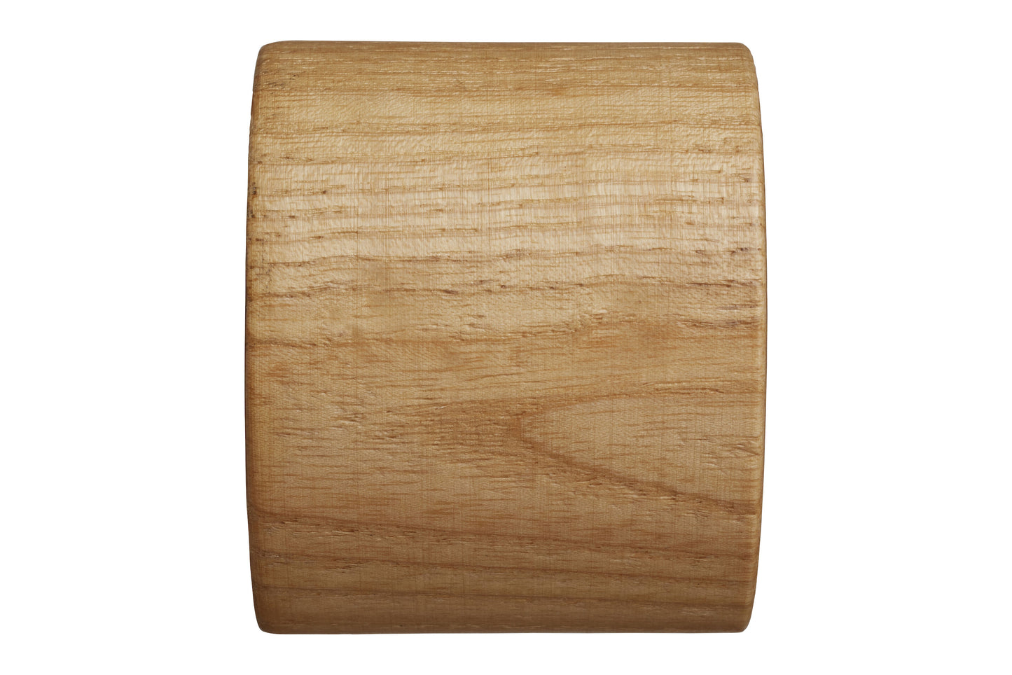 Hallis Eden 45mm End Cap Wooden Curtain Pole Finial - Natural Ash