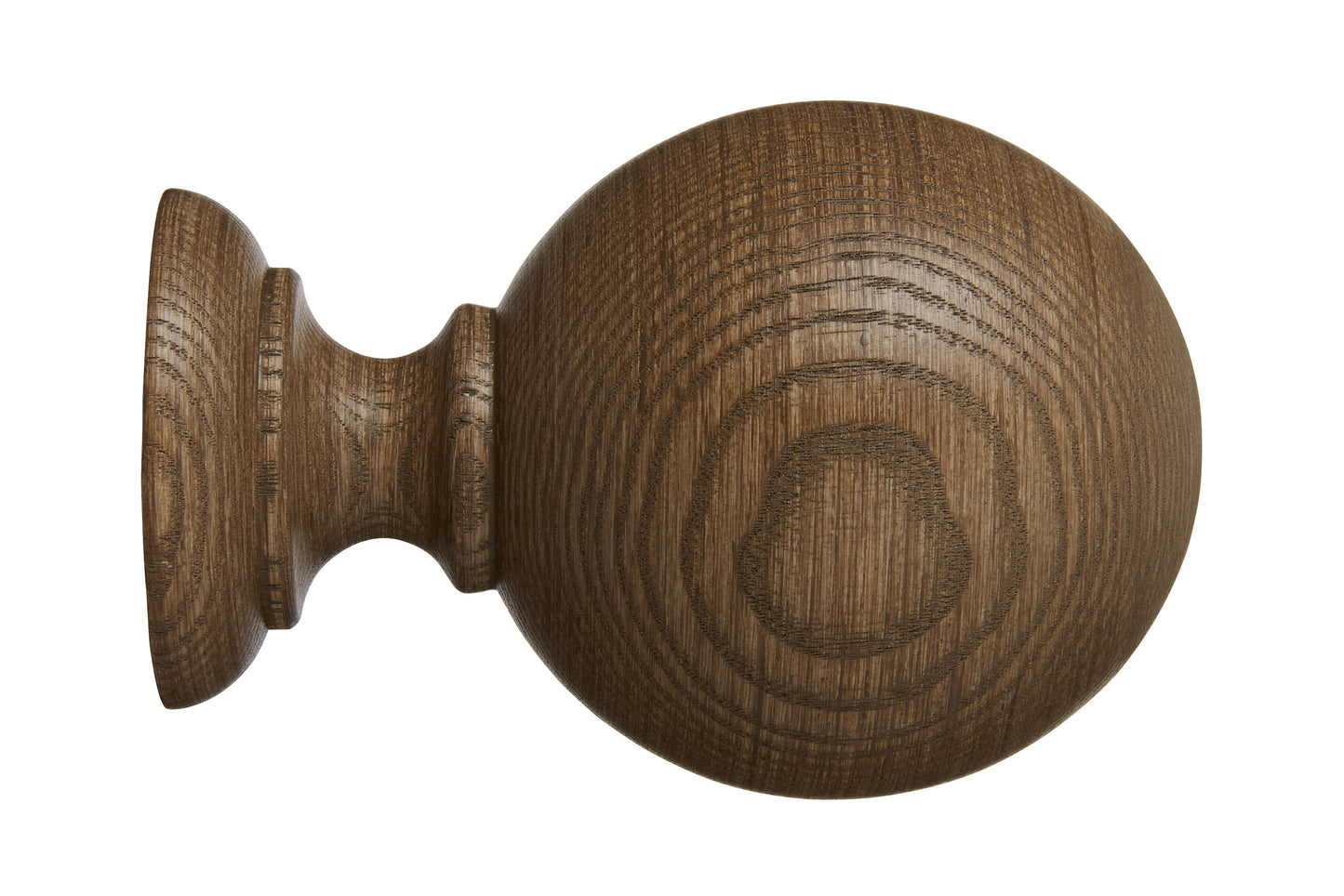 Hallis Eden 45mm Ball Wooden Curtain Pole Finial - Sisal