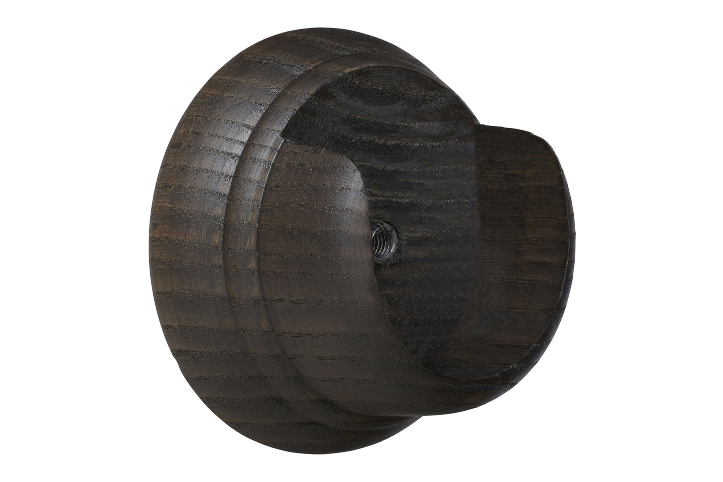 Hallis Eden 45mm Wooden Curtain Pole Recess Bracket - Umber