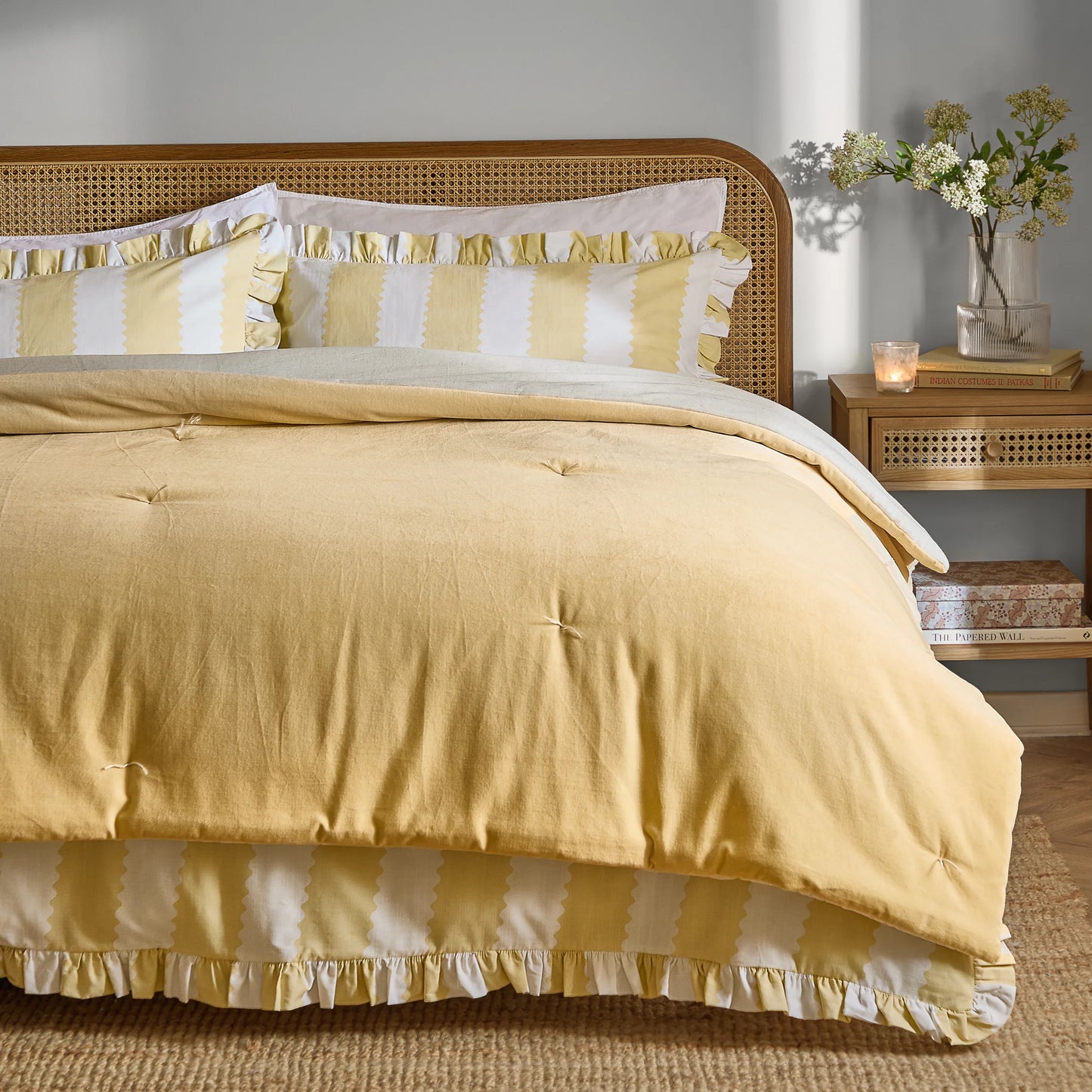Wylder Edie Bedspread - Butter Yellow