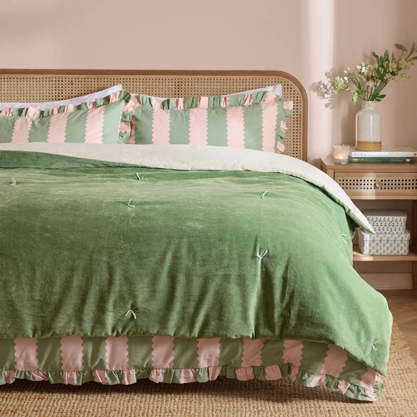 Wylder Edie Bedspread - Green