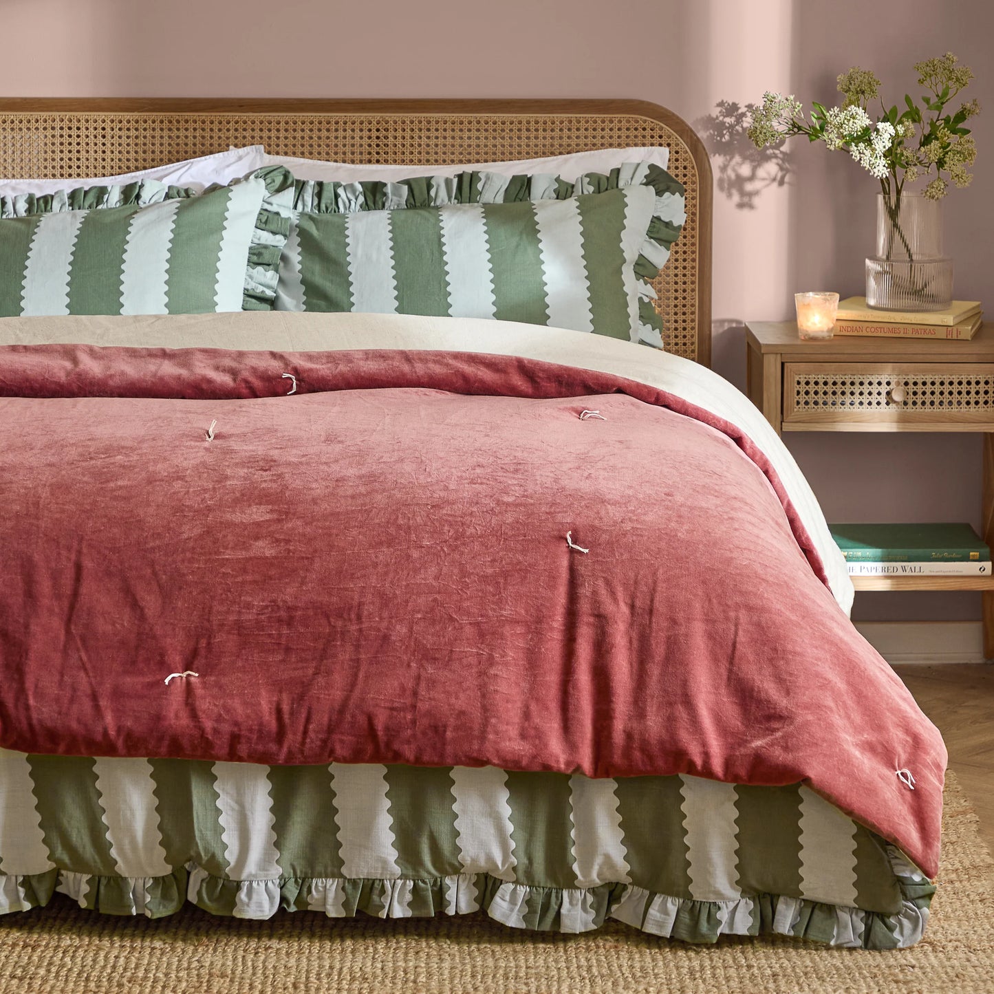 Wylder Edie Bedspread - Rose
