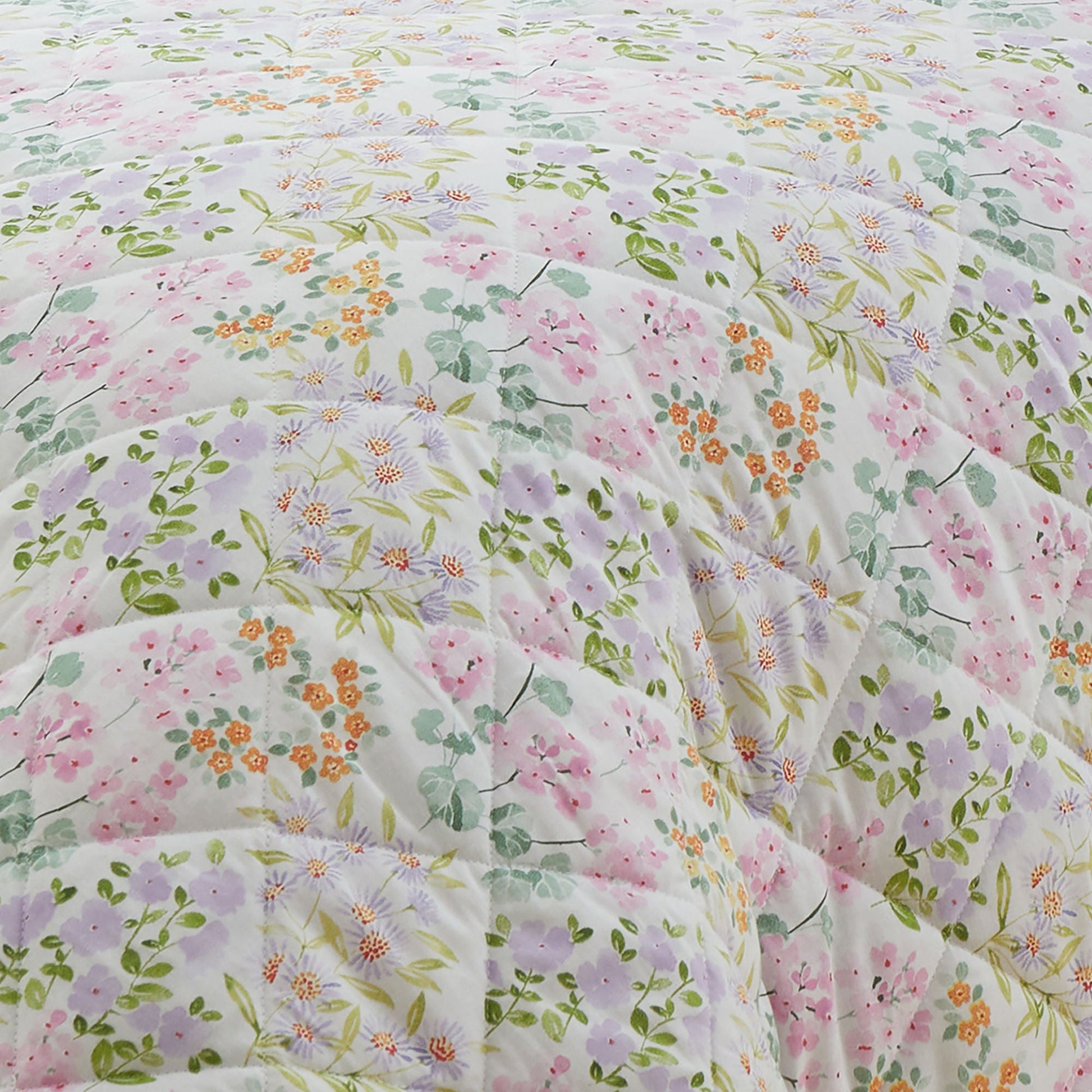 Edith Bedspread by Dreams & Drapes Design in Lilac 200cm X 230cm - Bedspread - Dreams & Drapes Design