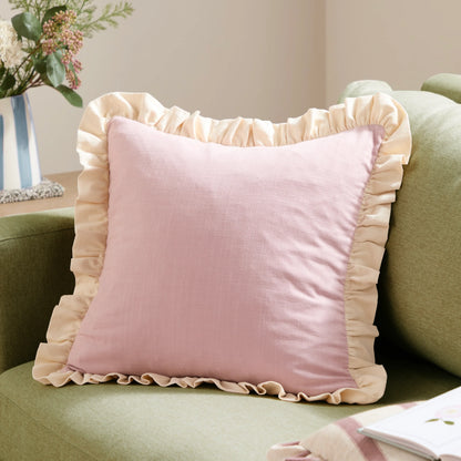 Wylder Effie Cushion - Petal/Vintage Cream