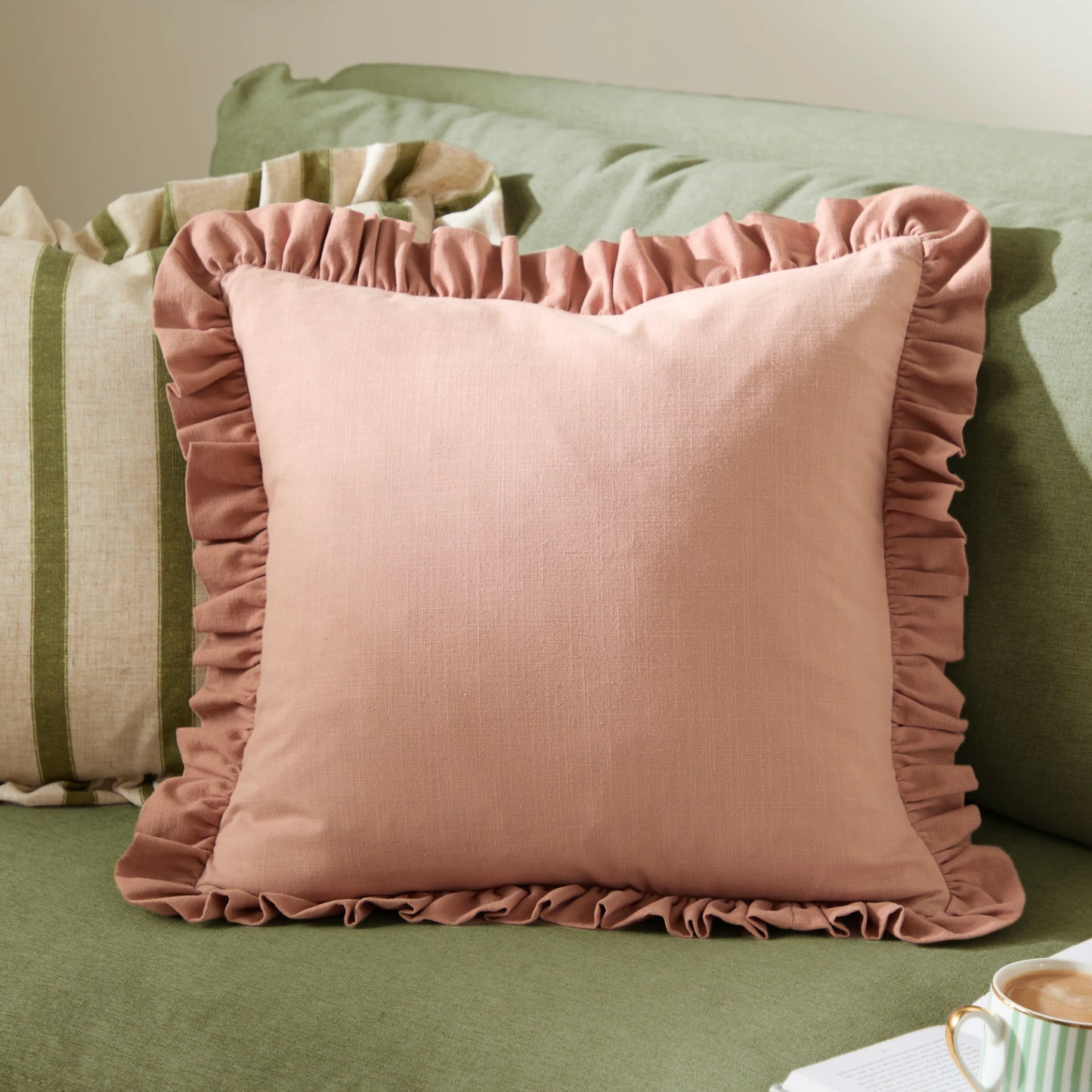 Wylder Effie Cushion - Rose/Vintage Blush