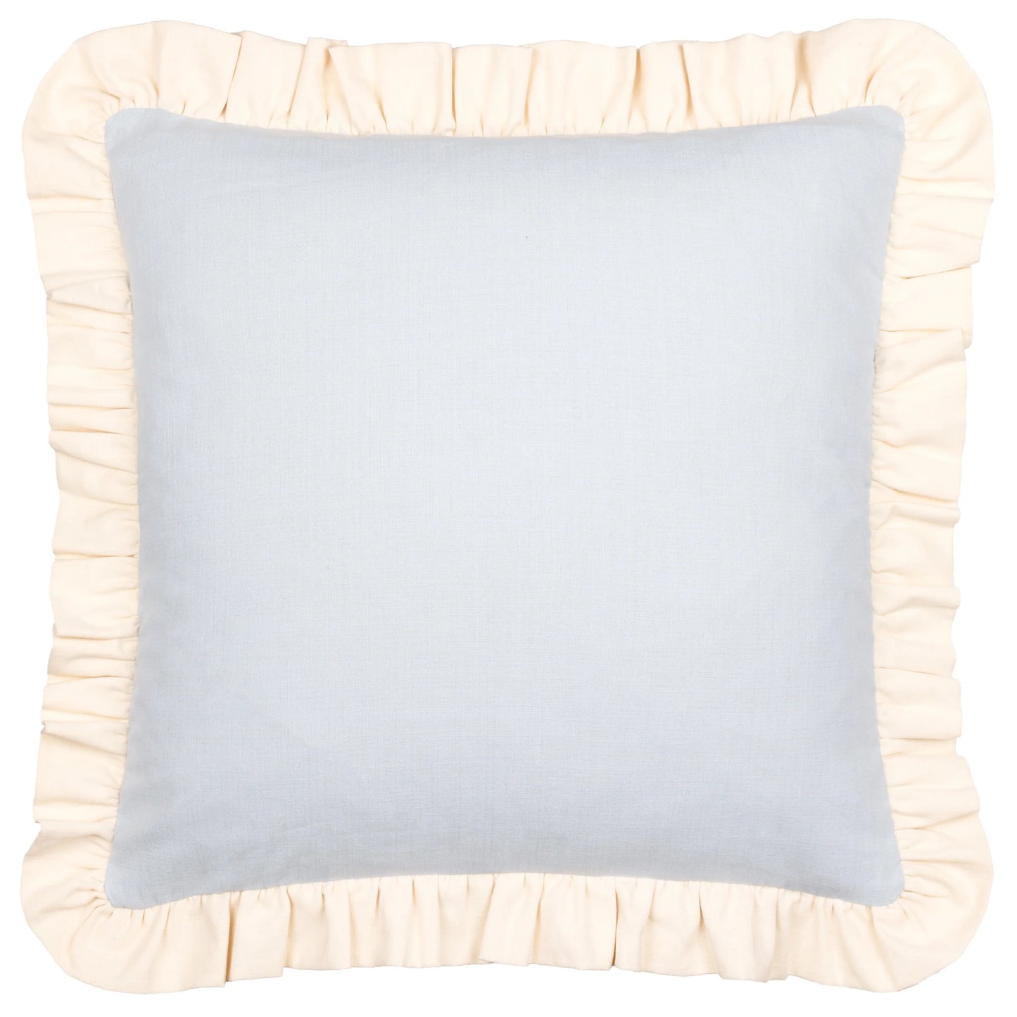 Wylder Effie Cushion - Sky Blue/Vintage Cream