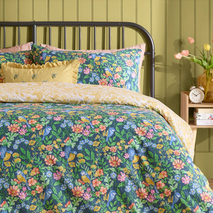 Furn Emerie Duvet Cover Set - Navy