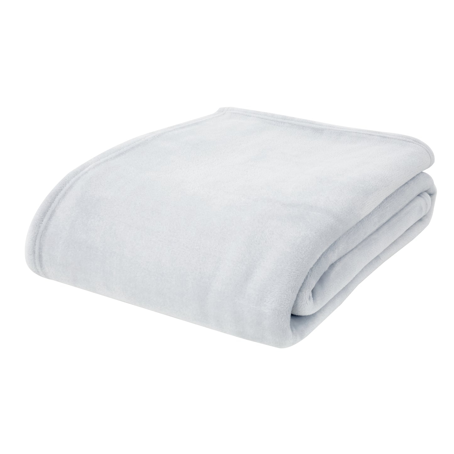 Catherine Lansfield Raschel Velvet Touch Throw - Silver