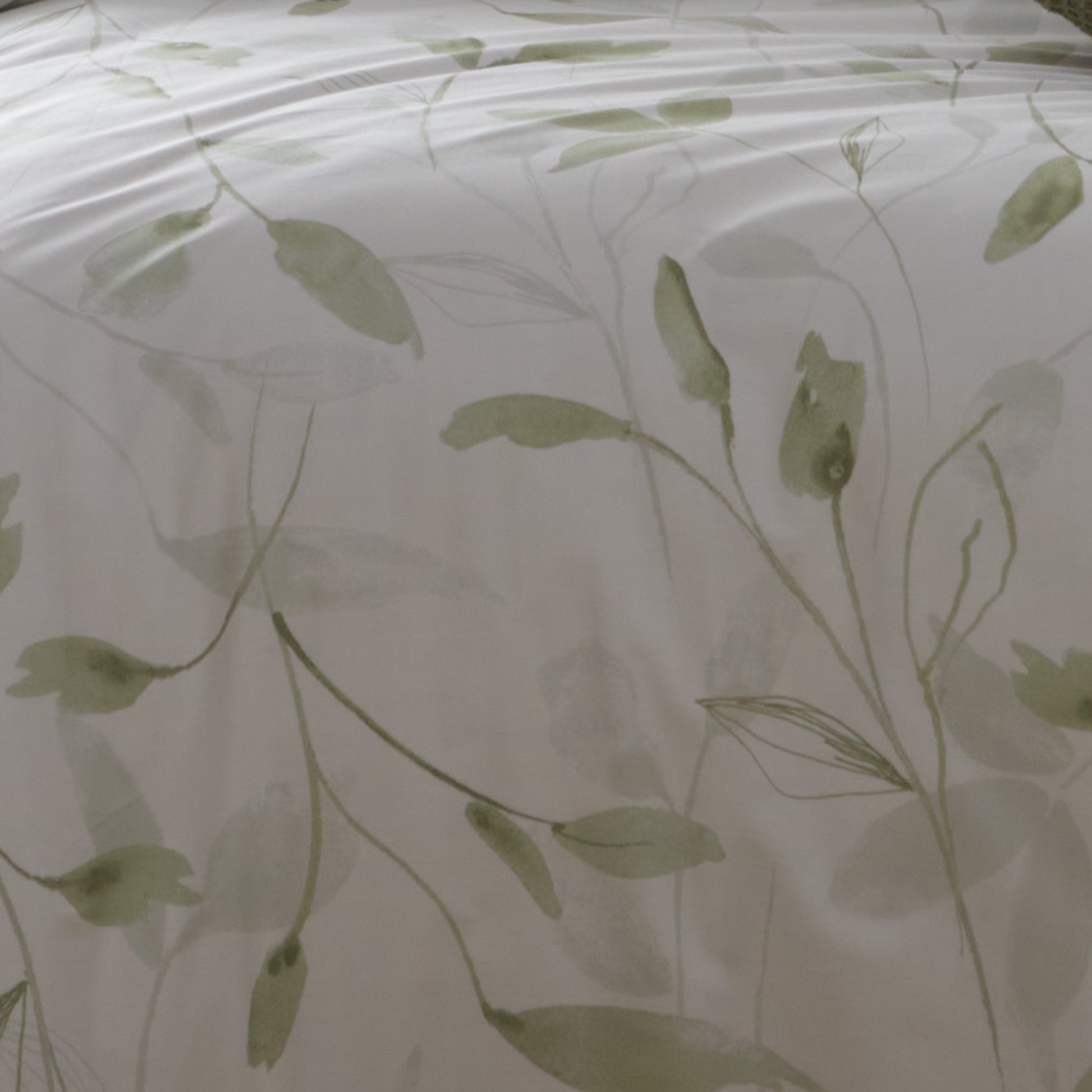 Eliza Duvet Cover Set by Drift Home in Green - Duvet Cover Set - Drift Home