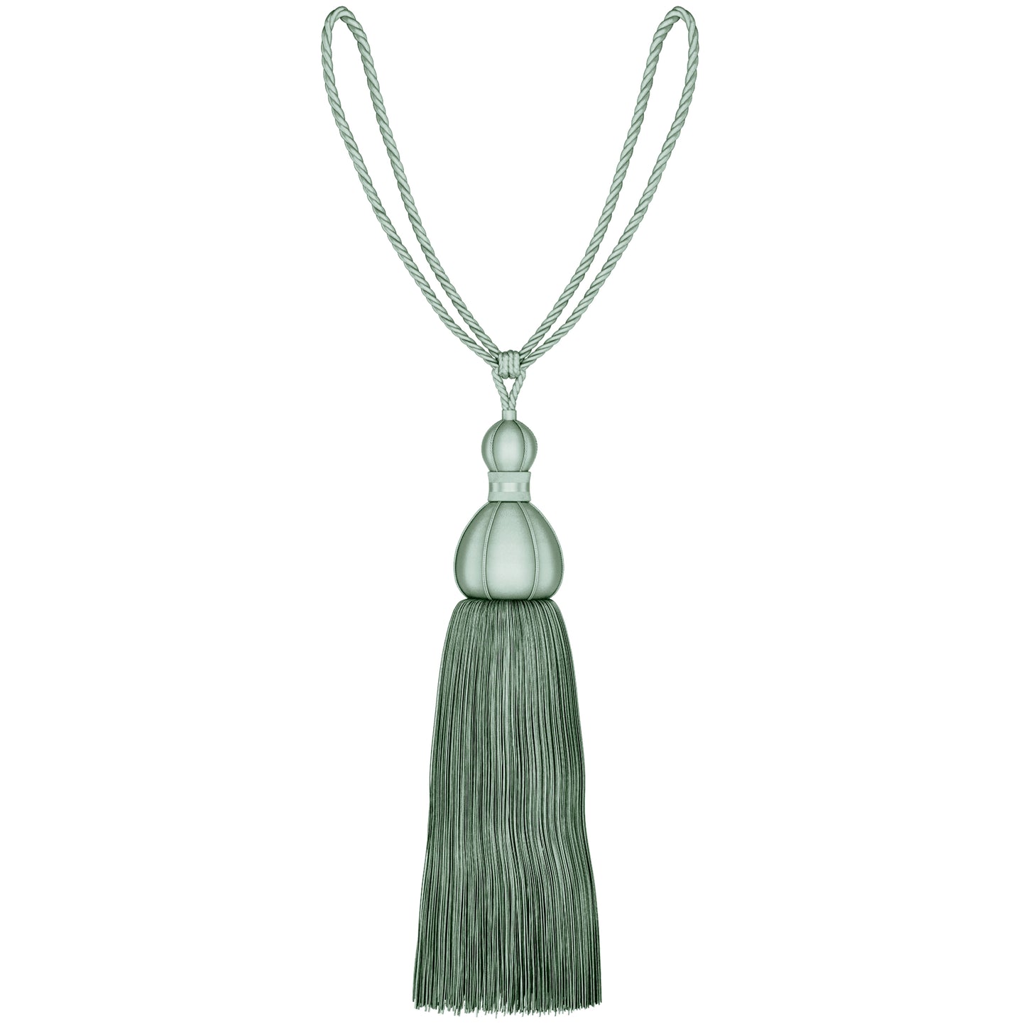 Speedy Ellie Tassel Tiebacks (Pair) - Duck Egg