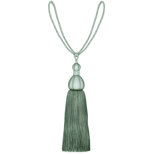 Speedy Ellie Tassel Tiebacks (Pair) - Duck Egg