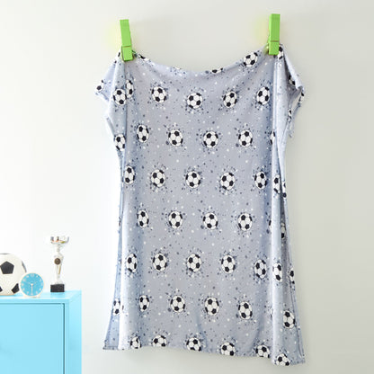 Football Throw by Bedlam in Grey 120 x 150cm - Throw - Bedlam
