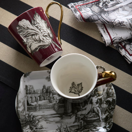 Laurence Llewelyn-Bowen Festivo Mug and Tray Set - Multi