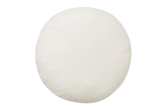 Hallis Round Superfill Feather Cushion Pads (Pack of 2) - 46cm x 5cm