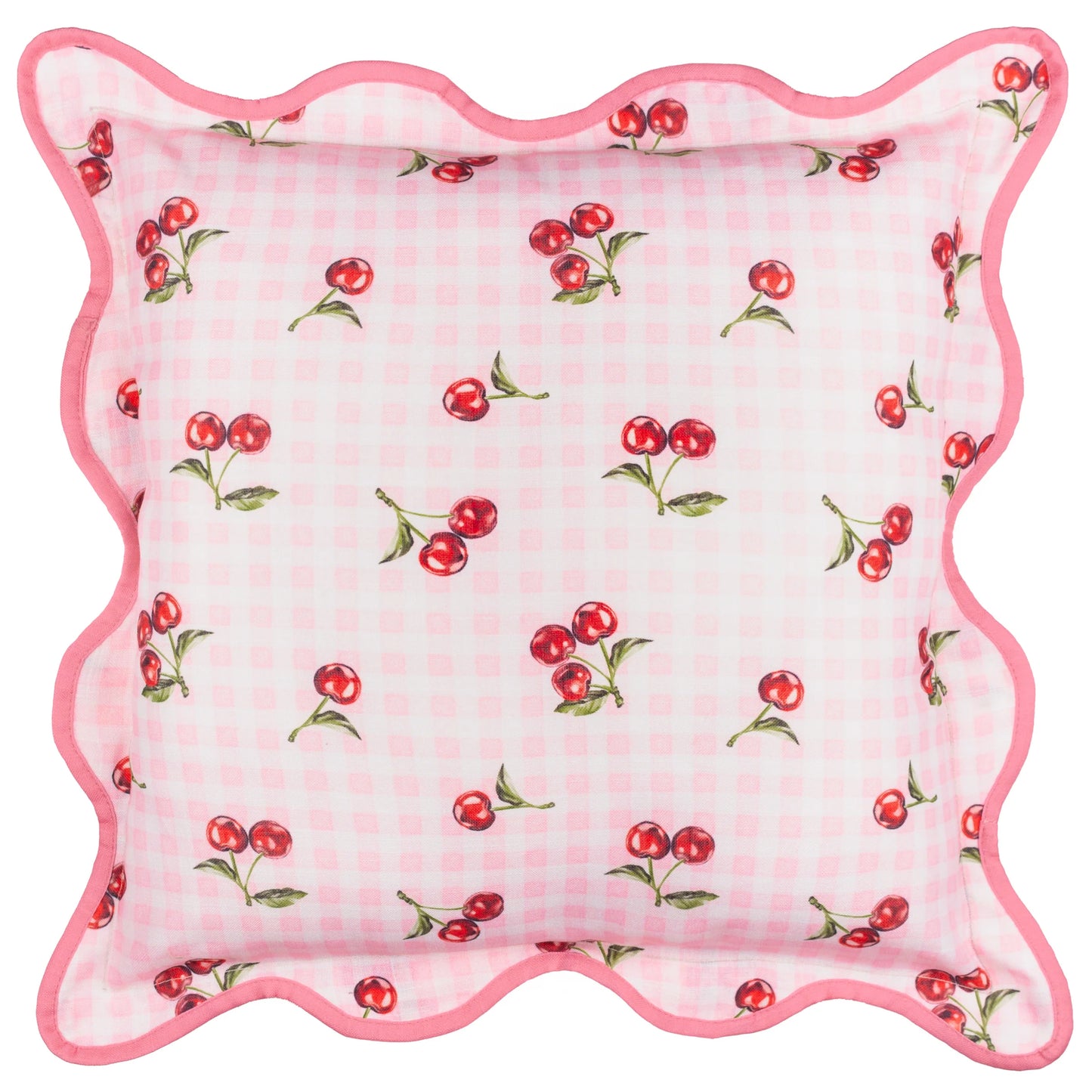 Furn Fruits Strawberries Outdoor Cushion - Blue