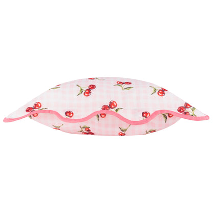 Furn Fruits Strawberries Outdoor Cushion - Blue