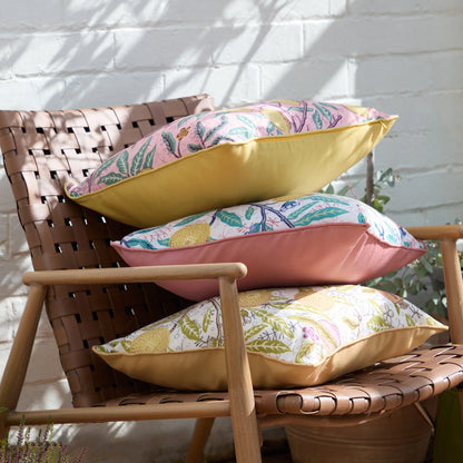 Morris & Co Fruits Outdoor Cushion - Lemon/Lime