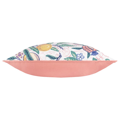 Morris & Co Fruits Outdoor Cushion - Coral/Lemon