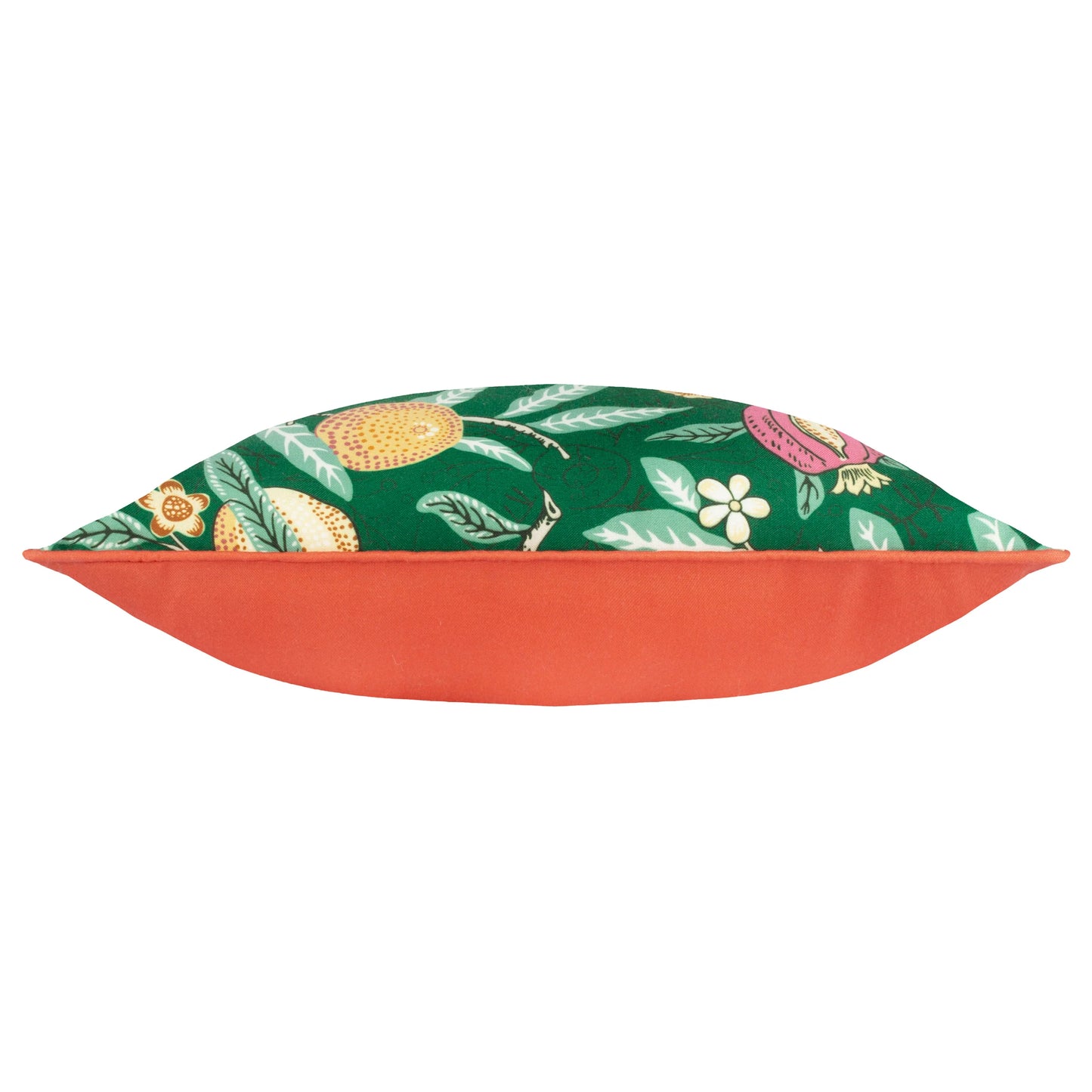 Morris & Co Fruits Outdoor Cushion - Green/Lemon