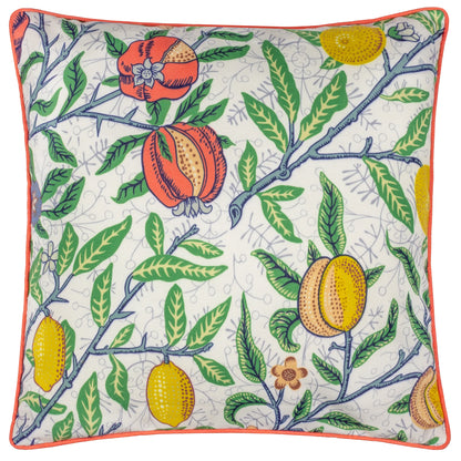 Morris & Co Fruits Outdoor Cushion - Yellow/Tomato Red