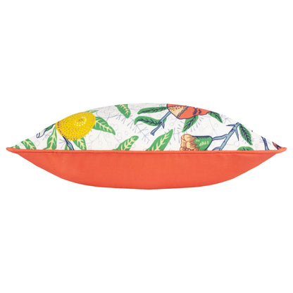 Morris & Co Fruits Outdoor Cushion - Yellow/Tomato Red