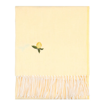 Furn Fruits Throw - Zesty Lemon