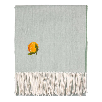 Furn Fruits Throw - Zesty Orange