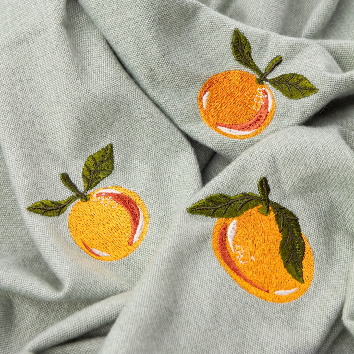 Furn Fruits Throw - Zesty Orange
