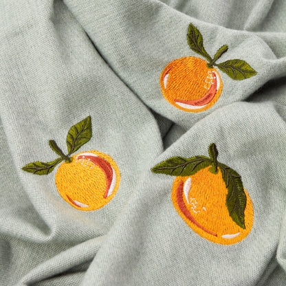 Furn Fruits Throw - Zesty Orange