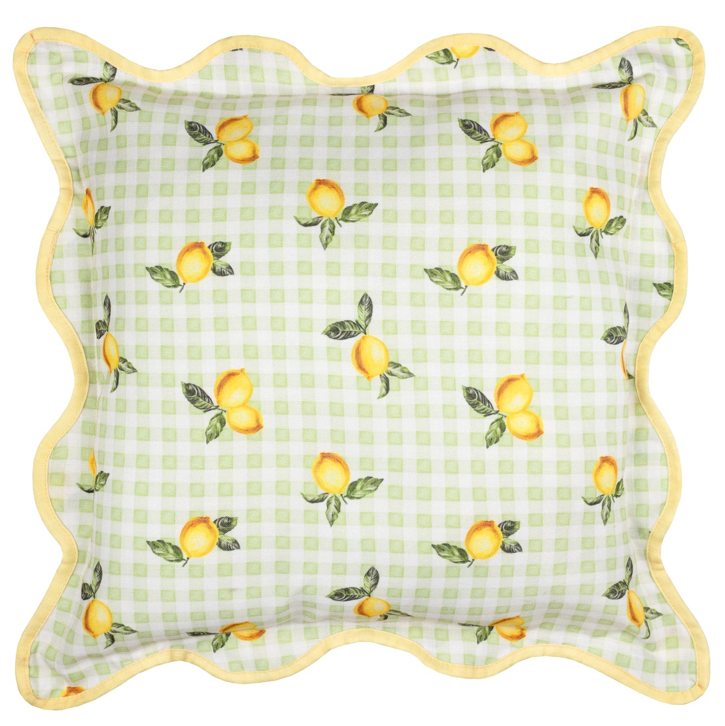 Furn Fruits Lemons Outdoor Cushion - Sage