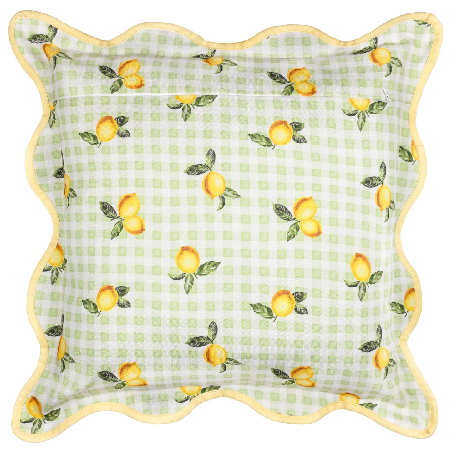 Furn Fruits Lemons Outdoor Cushion - Sage