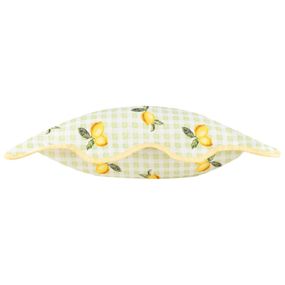 Furn Fruits Lemons Outdoor Cushion - Sage