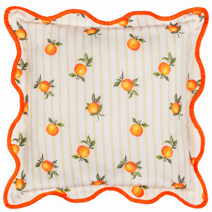 Furn Fruits Oranges Outdoor Cushion - Yellow