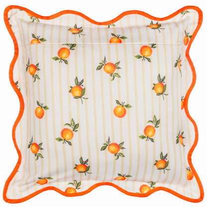 Furn Fruits Oranges Outdoor Cushion - Yellow