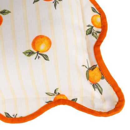 Furn Fruits Oranges Outdoor Cushion - Yellow