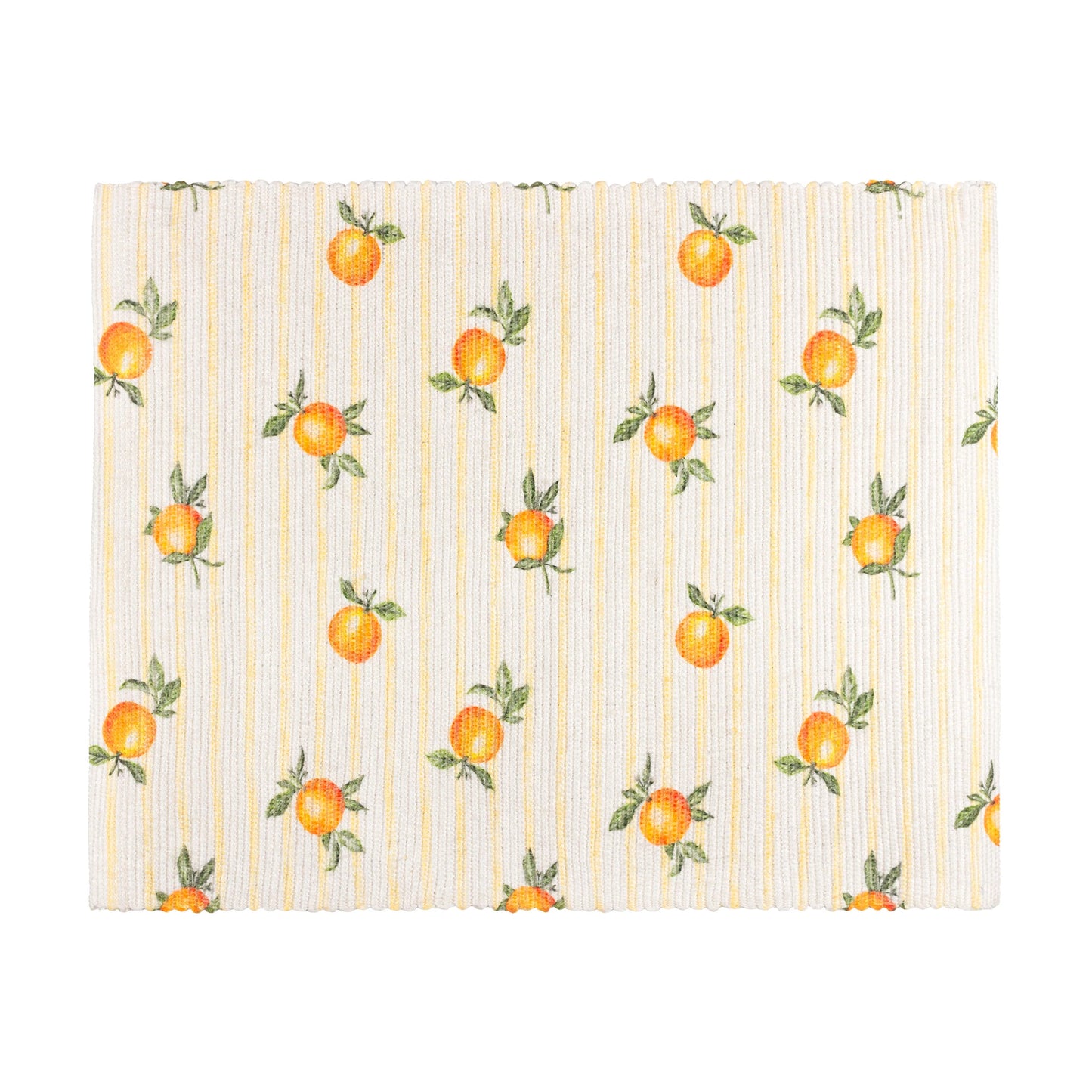 Furn Fruits Oranges Indoor/Outdoor Placemats (Pack of 4) - Yellow