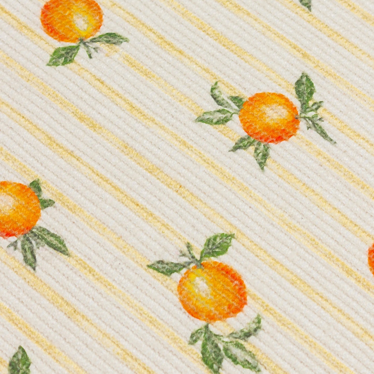 Furn Fruits Oranges Indoor/Outdoor Table Runner - Yellow